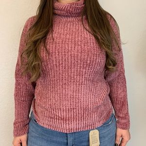 Romeo & Juliet oversized knit turtleneck sweater